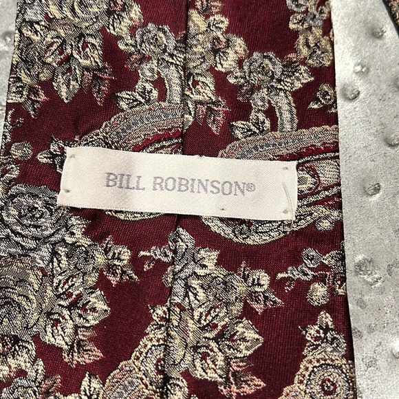 Bill Robinson silk tie - Picture 3 of 4
